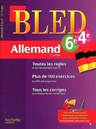 Couverture du livre « CAHIERS BLED ; allemand ; 1ère année » de M.C Despas aux éditions Hachette Education