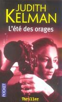 Couverture du livre « L'été des orages » de Judith Kelman aux éditions Pocket