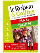 Couverture du livre « LE ROBERT & COLLINS ; MAXI ; dictionnaire italien » de  aux éditions Le Robert