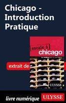 Couverture du livre « Chicago ; introduction pratique » de  aux éditions Ulysse