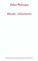 Couverture du livre « Hiram, relectures » de  aux éditions Edimaf