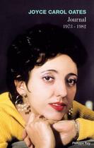 Couverture du livre « Journal 1973-1982 » de Joyce Carol Oates aux éditions Philippe Rey