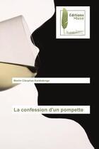 Couverture du livre « La confession d'un pompette » de Kambalenga Martin aux éditions Muse