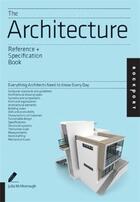 Couverture du livre « Architecture everything architects need to know » de Morrough aux éditions Rockport