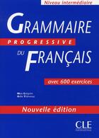 Couverture du livre « Grammaire progressive niveau intermédiaire 2ED (édition 2004) » de Gregoire/Kostucki aux éditions Cle International