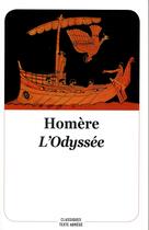 Couverture du livre « L'Odyssée » de Homere aux éditions Ecole Des Loisirs