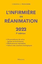Couverture du livre « L'infirmière en réanimation (7e édition) » de Yazid Rouichi et Christophe Prudhomme aux éditions Maloine