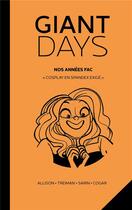 Couverture du livre « Giant days Tome 6 : nos années fac : deuxième année : printemps » de Lissa Treiman et John Allison aux éditions Akileos