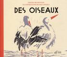 Couverture du livre « Des oiseaux » de May Angeli et Georges-Louis Buffon aux éditions Thierry Magnier