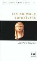 Couverture du livre « Animaux surnatures » de Deconchy aux éditions Pu De Grenoble