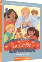 Couverture du livre « La famille Latornade Tome 1 : tempête en cuisine » de Beatrice Egemar et Virginie Hanna et Aurelie Blard-Quintard aux éditions Auzou