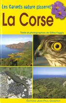 Couverture du livre « La Corse » de Gilles Faggio aux éditions Gisserot