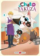 Couverture du livre « Chat de Yakuza Tome 3 » de Riddle Kamimura aux éditions Bamboo