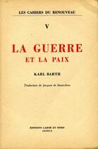 Couverture du livre « Guerre et paix » de  aux éditions Labor Et Fides