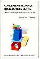 Couverture du livre « Concept et calcul vol.1 » de Pruvot aux éditions Ppur