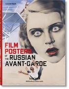 Couverture du livre « Affiches des films de l'avant-garde russe » de Susan Pack aux éditions Taschen