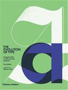 Couverture du livre « The evolution of type » de Tony Seddon aux éditions Thames & Hudson