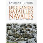 Couverture du livre « Les grandes batailles navales » de Laurent Joffrin aux éditions Seuil