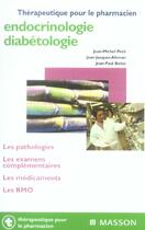 Couverture du livre « Endocrinologie diabetologie » de Petit/Altman/Belon aux éditions Elsevier-masson