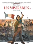 Couverture du livre « Les Misérables Tome 2 » de Daniel Bardet et Bernard Capo aux éditions Glenat