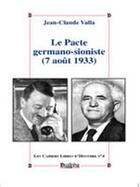 Couverture du livre « Le pacte germano-sioniste (7 aout 1933) » de Jean-Claude Valla aux éditions Dualpha