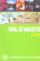 Couverture du livre « Val d'aoste » de  aux éditions Gallimard-loisirs