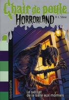 Couverture du livre « Chair de poule : Horrorland Tome 6 : le secret de la salle aux momies » de R. L. Stine aux éditions Bayard Jeunesse