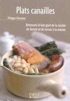 Couverture du livre « Plats canailles » de Philippe Chavanne aux éditions First