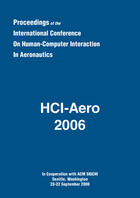 Couverture du livre « Hci - aero 2006 ; proceedings of the international conference on human-computer interaction in aeronautics » de  aux éditions Cepadues