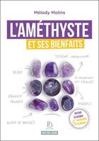 Couverture du livre « L'améthyste et ses bienfaits : naturopathie classique et Hildegarde de Bingen » de Melody Molins aux éditions Ih