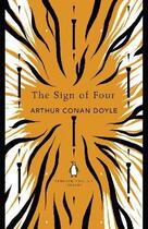 Couverture du livre « Sherlock Holmes ; the sign of four » de Arthur Conan Doyle aux éditions Adult Pbs