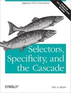Couverture du livre « Selectors, Specificity, and the Cascade » de Eric-A Meyer aux éditions O'reilly Media