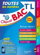 Couverture du livre « Objectif bac 2020 toutes les matieres term l » de Milon/Klein/Bremond aux éditions Hachette Education