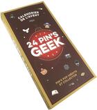 Couverture du livre « Calendrier de l'avent : 24 pin's geek - pin's pop inedits et collector » de Escalas/Nazarenko aux éditions Hachette Heroes