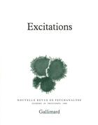 Couverture du livre « Excitations » de  aux éditions Gallimard