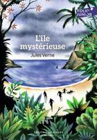 Couverture du livre « L'île mystérieuse » de Jules Verne aux éditions Gallimard Jeunesse