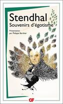 Couverture du livre « Souvenirs d'égotisme » de Stendhal aux éditions Flammarion