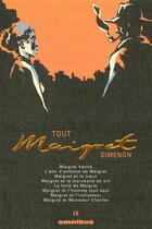 Couverture du livre « Tout Maigret Tome 9 » de Georges Simenon aux éditions Omnibus