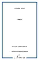 Couverture du livre « Titri » de Remdan At Mensur aux éditions L'harmattan