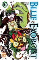 Couverture du livre « Blue exorcist Tome 10 » de Kazue Kato aux éditions Crunchyroll