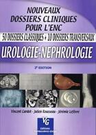 Couverture du livre « Urologie, néphrologie » de Cardot aux éditions Vernazobres Grego