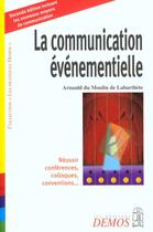 Couverture du livre « Communication Evenementielle 2001 » de Du Moulin A aux éditions Demos