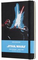 Couverture du livre « Star wars carnet grand format ligne duel » de Moleskine aux éditions Moleskine Papet
