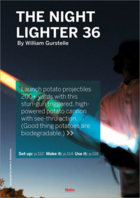 Couverture du livre « The night lighter 36 Spud Gun » de William Gurstelle aux éditions O'reilly Media