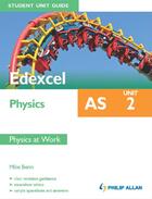 Couverture du livre « Edexcel Physics AS Student Unit Guide: Unit 1 New Edition Physics on the Go » de Mike Benn aux éditions Hodder Education Digital