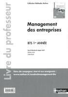 Couverture du livre « Management des entreprises bts 1ere annee - professeur (methodes actives) - 2016 » de Saraf/Lucchnini aux éditions Nathan