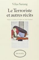 Couverture du livre « Le Terroriste Et Autres Recits » de Vilas Sarang aux éditions Denoel