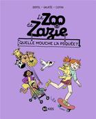 Couverture du livre « Le zoo de Zazie Tome 2 : quelle mouche l'a piquée ? » de Galatee et Clotka et Pierre Oertel aux éditions Bd Kids