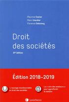 Couverture du livre « Droit des sociétés » de Cozian/Viandier/Debo aux éditions Lexisnexis