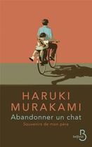 Couverture du livre « Abandonner un chat » de Haruki Murakami aux éditions Belfond